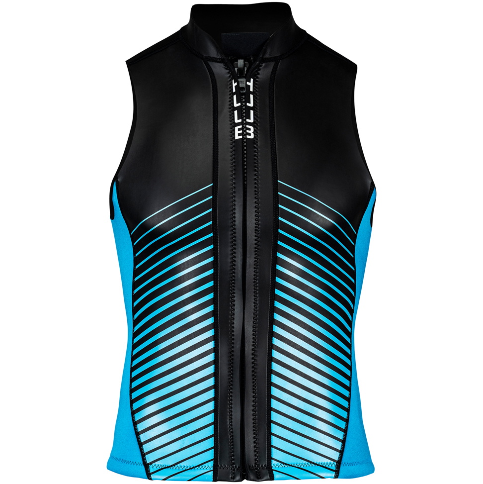 2025 Huub Mens Aluna SUP & Swim Neoprene Top ALUNAVEST - Black / Blue